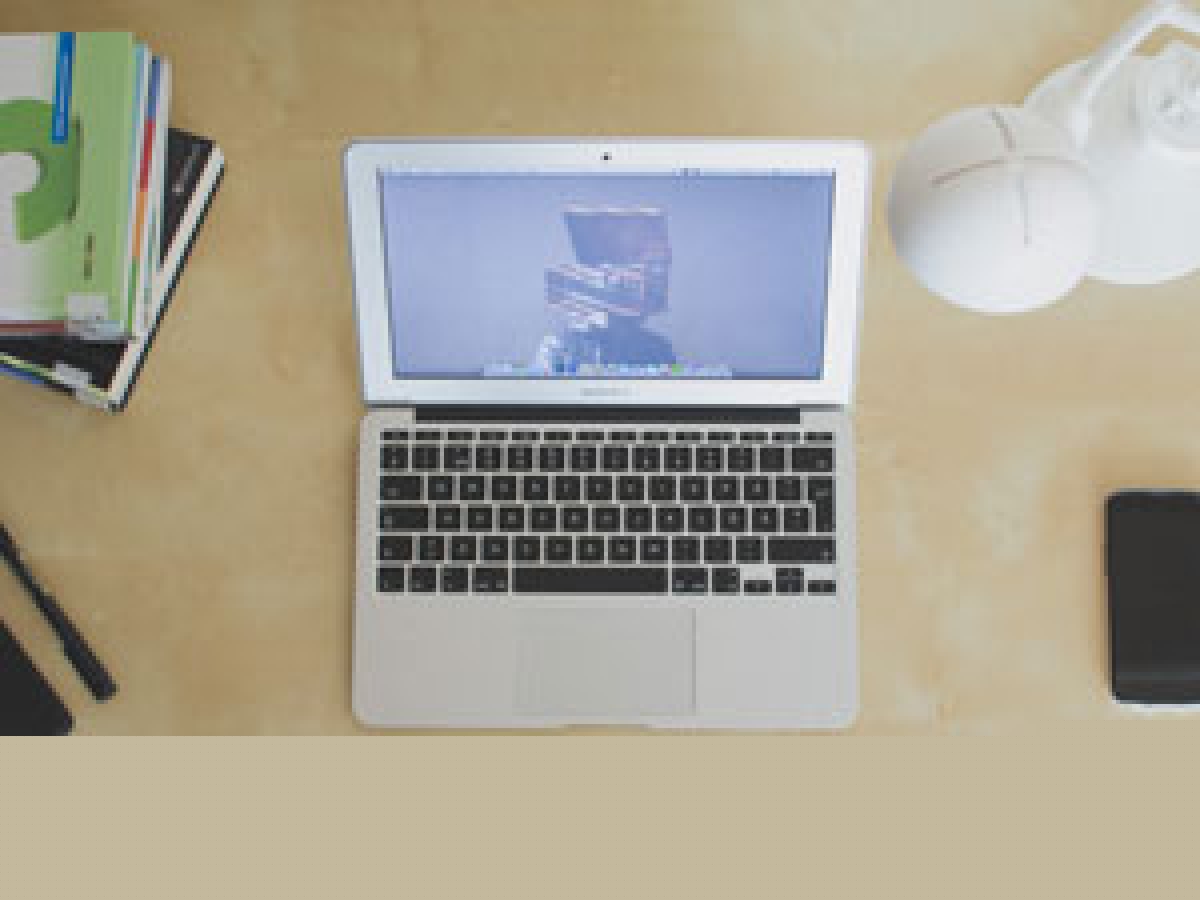 Work with laptop
